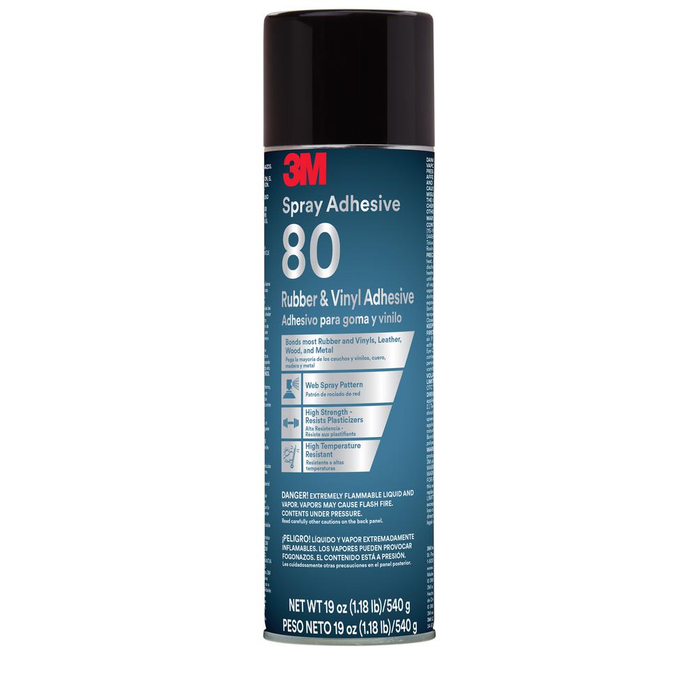 3M Rubber and Vinyl Spray Adhesive (80)
