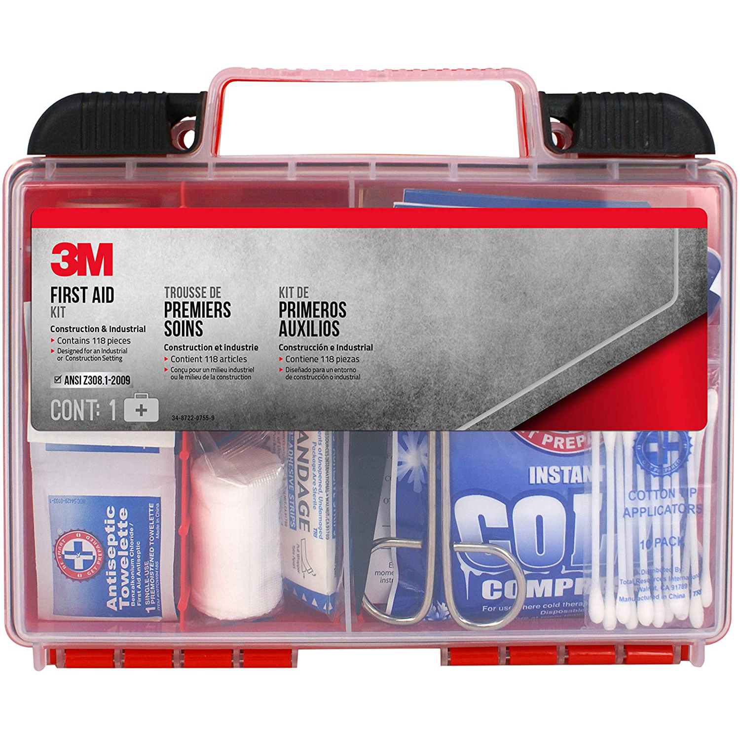 3M Construction &amp; Industrial First Aid Kit