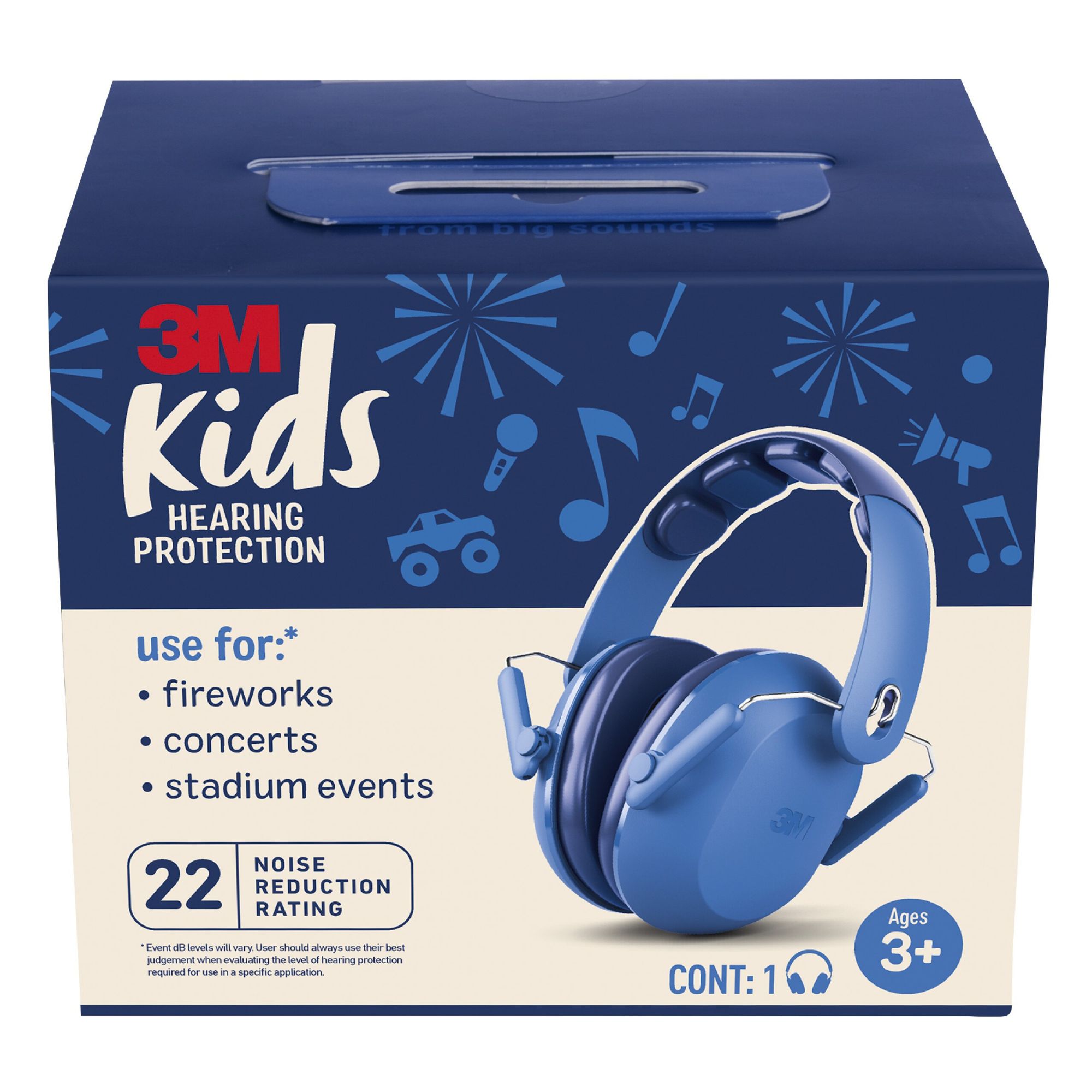 3M PKIDSB Kids Hearing Protection