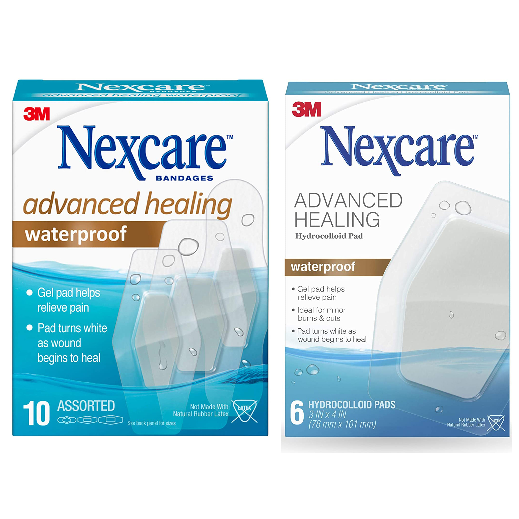 3M AHWB Nexcare Advanced Healing Waterproof Bandages