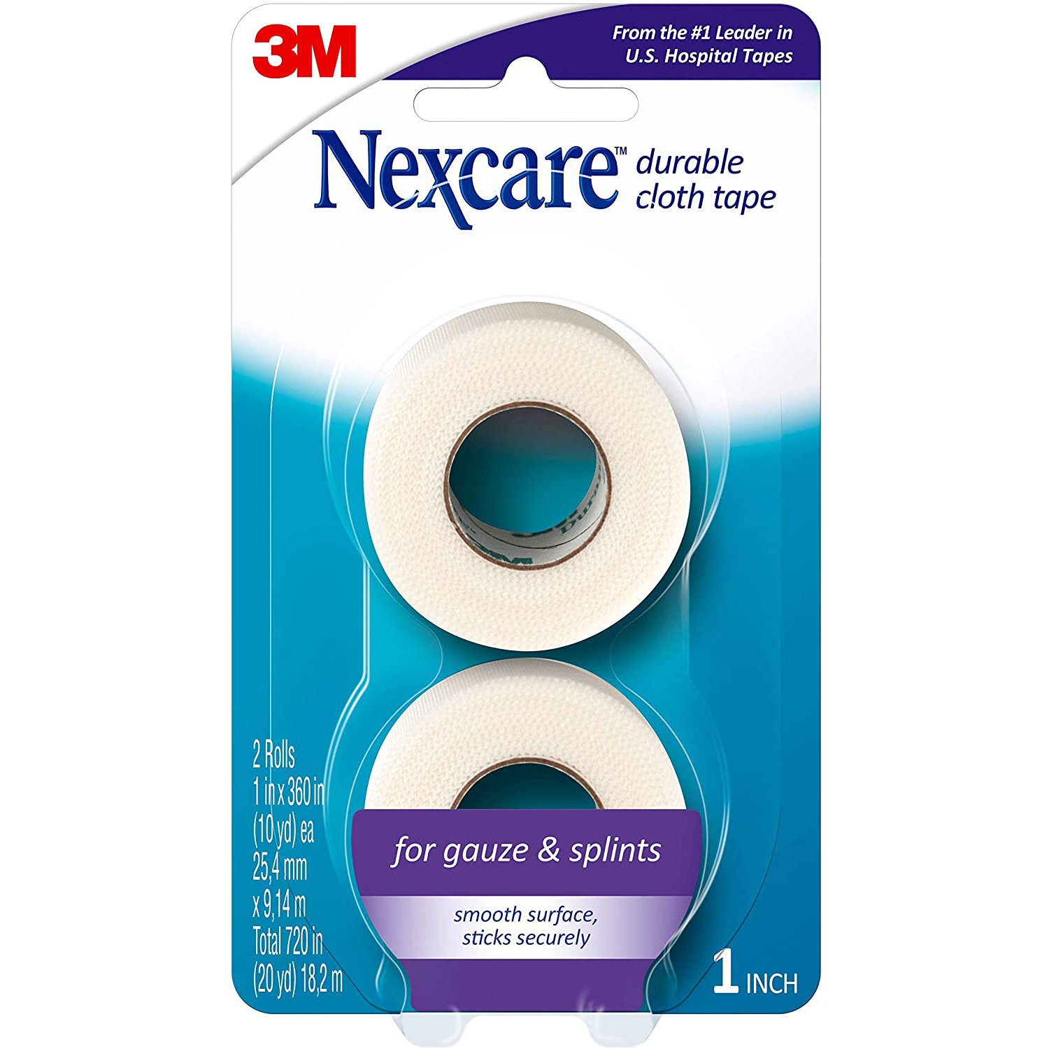 Nexcare Durable Cloth First Aid Tape