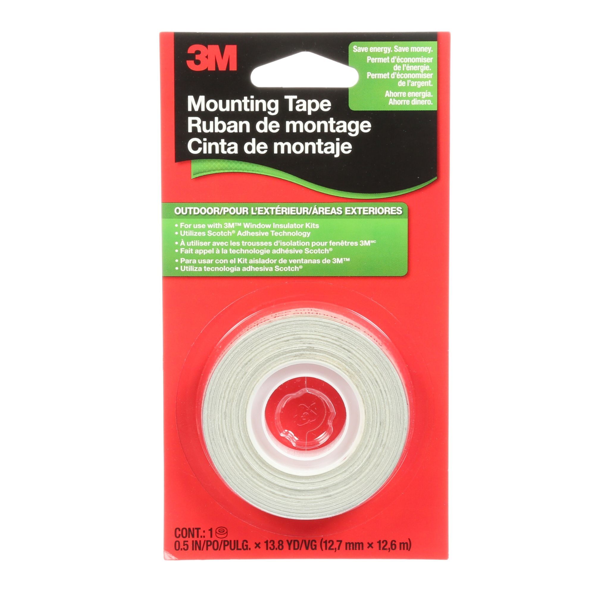3M Outdoor Window Film Mounting Tape [Double-Sided] (2175C)