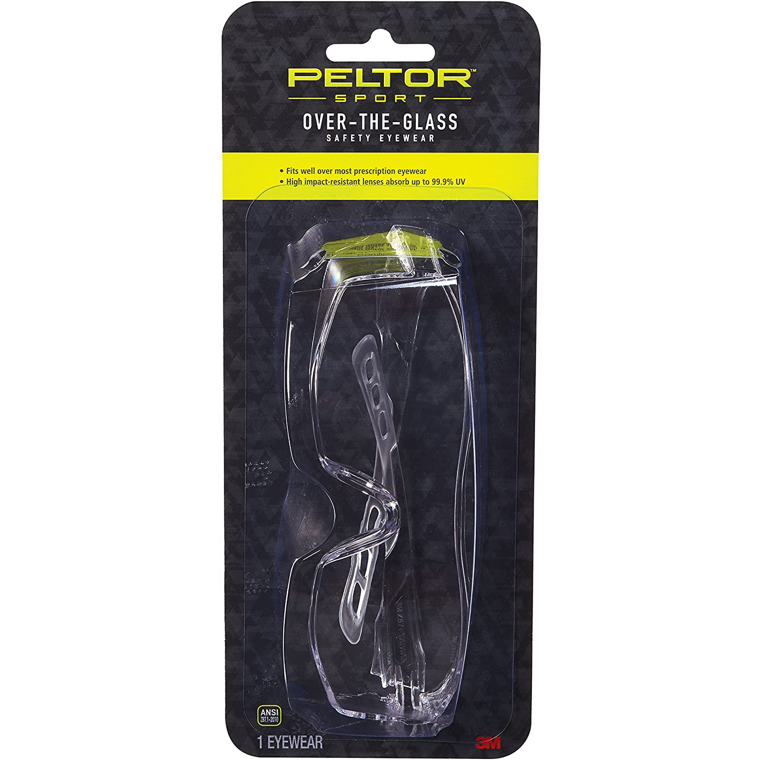 3M 47030-PEL Peltor Sport Over The Glass Safety Eyewear