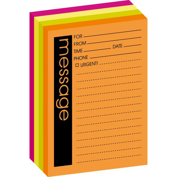 3M NP-PRT Post-It Printed Sticky Notes