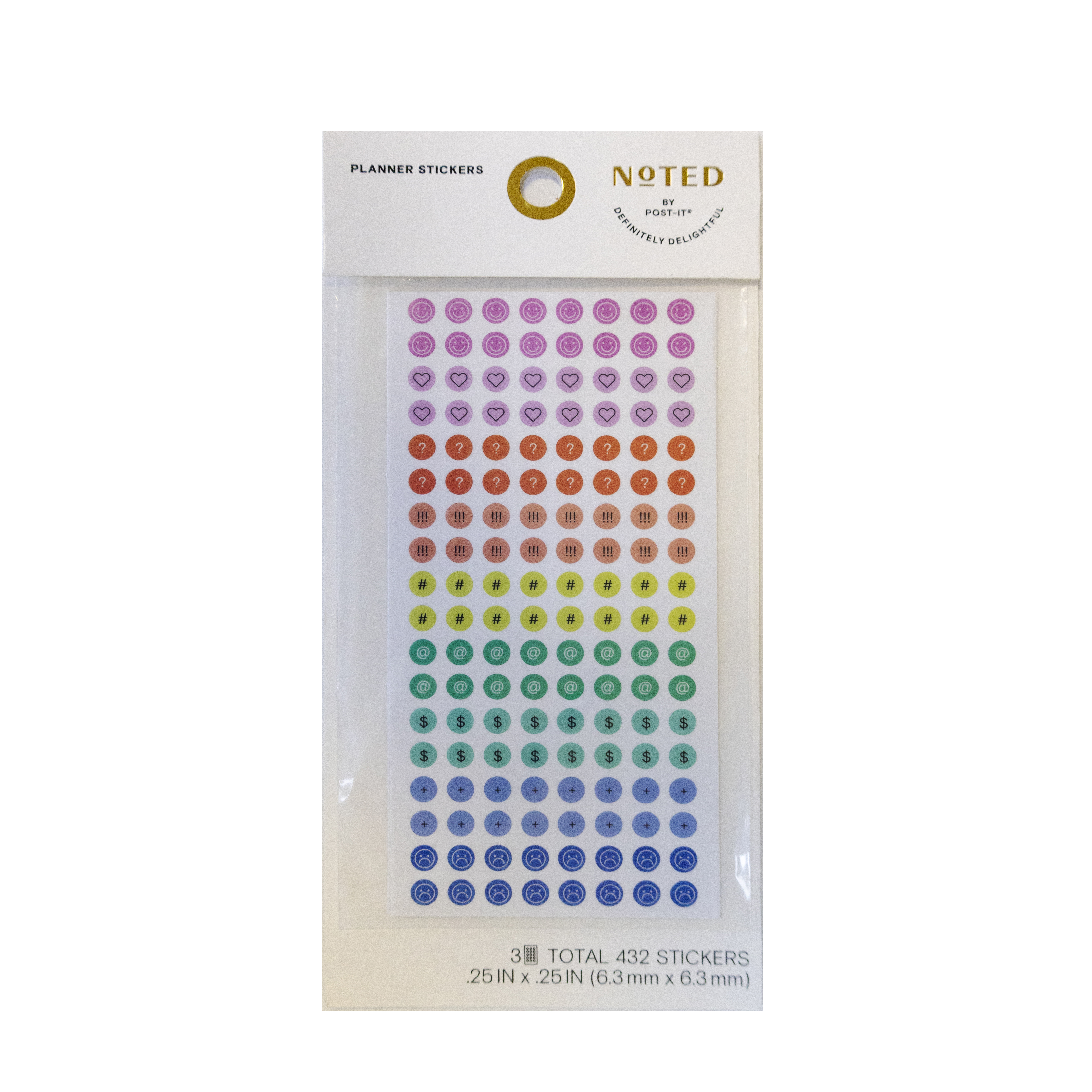 Post-It Noted Planner Dots / Stickers