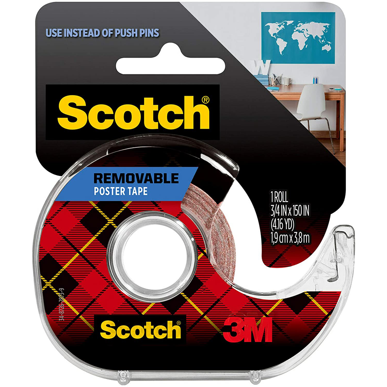 Scotch Removable Poster Tape (109)