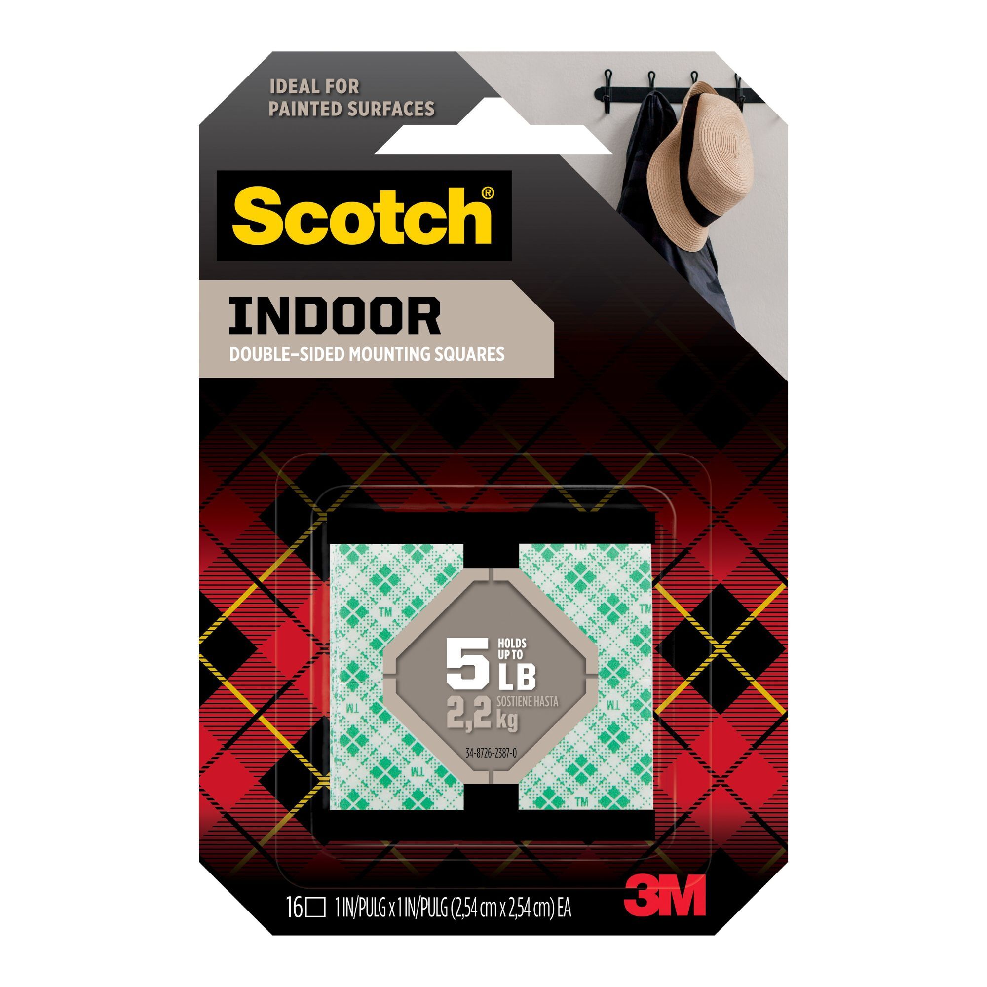 3M 111/DC Foam Scotch Mounting Squares [Double-Sided Permanent]