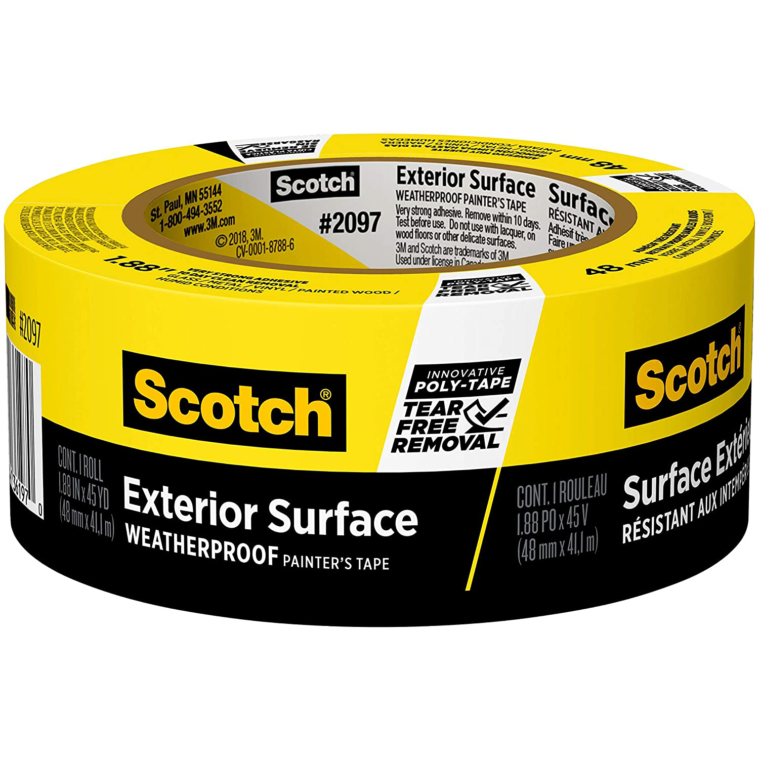 Scotch Exterior Surface Painter&#39;s Tape (2097)
