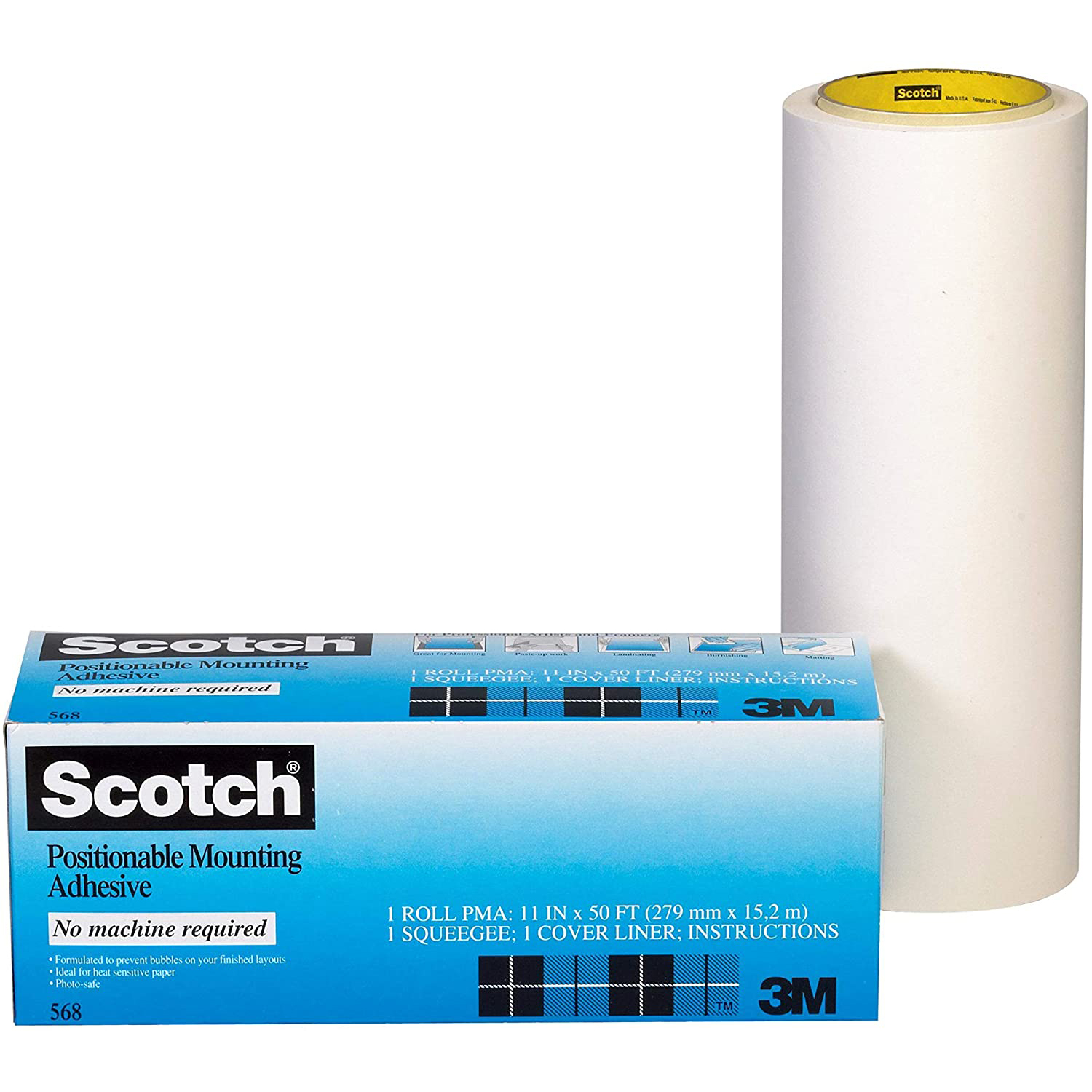 Scotch Positionable Mounting Adhesive Roll (568)