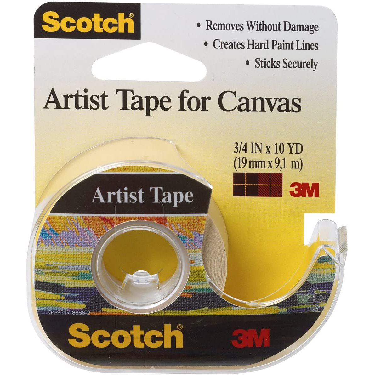 3M FA20 Scotch Artist Tape [Canvas, Low Tack or Curves]