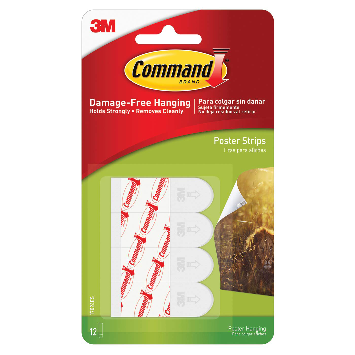 3M CMD-POSH Command Poster Hanging Strips [Removable]