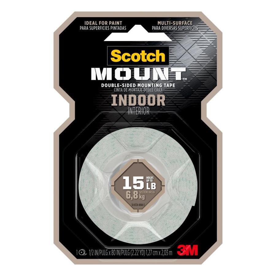 3M Indoor Scotch-Mount Double-Sided Mounting Tape &amp; Squares