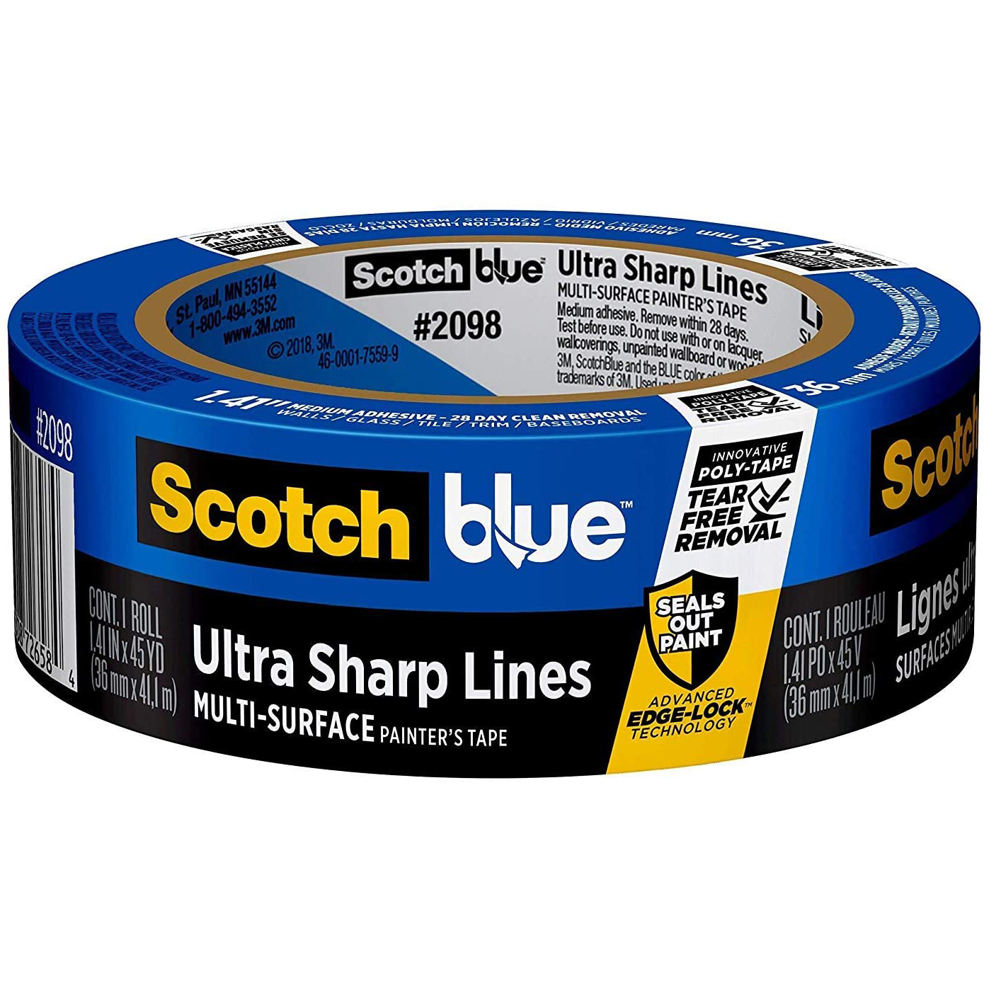 ScotchBlue Ultra Sharp Lines Painter&#39;s Tape (2098)