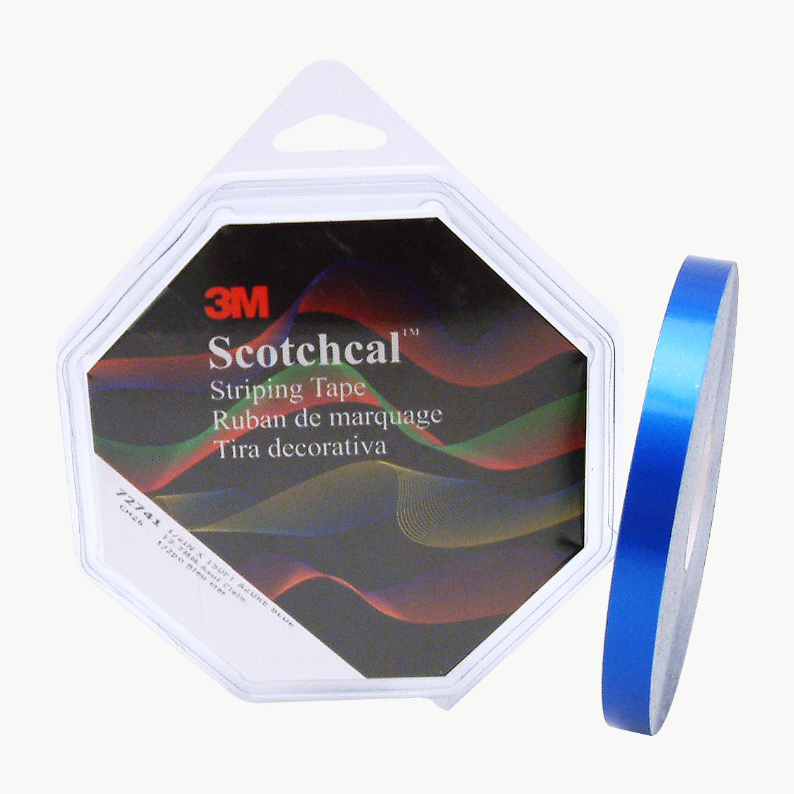 x 40 ft. 1/8 in White 3M Scotch Scotchcal Striping Tape 