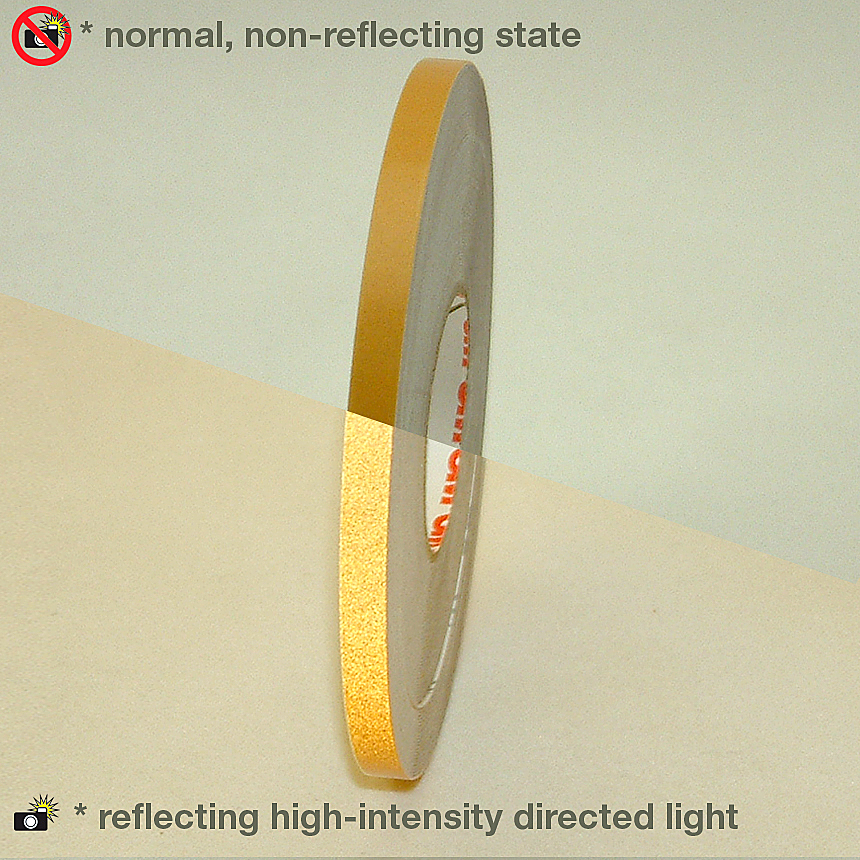 3M™ Scotchlite Reflective Stripes safety stickers 6 colors stay safe in night 