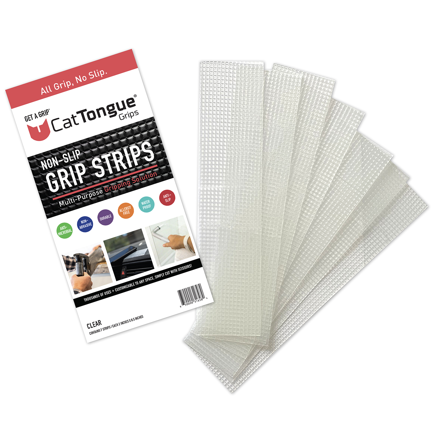 CatTongue Grips Non-Slip Grip Strips
