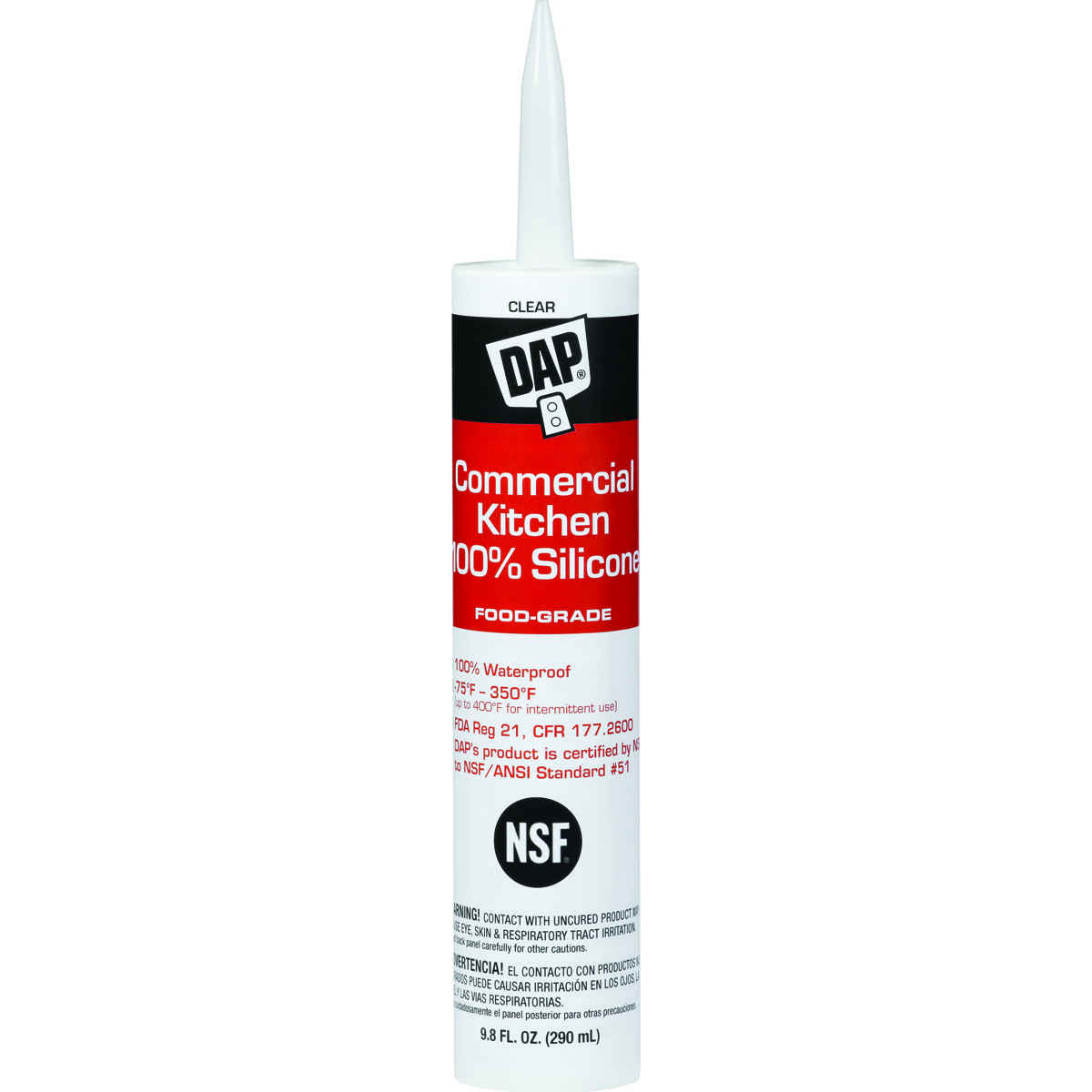 DAP CK Commercial Kitchen 100% Silicone Sealant