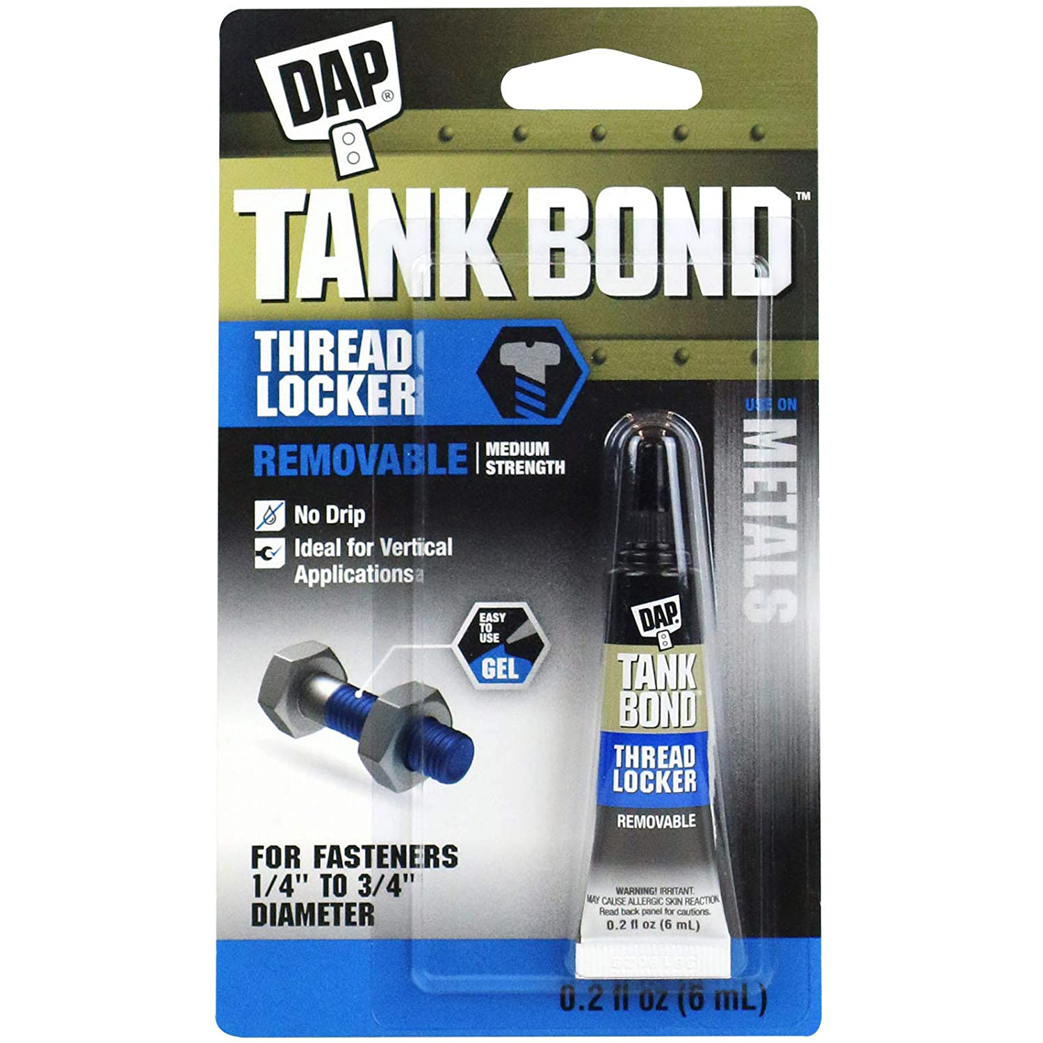 DAP Tank Bond Gel Threadlocker