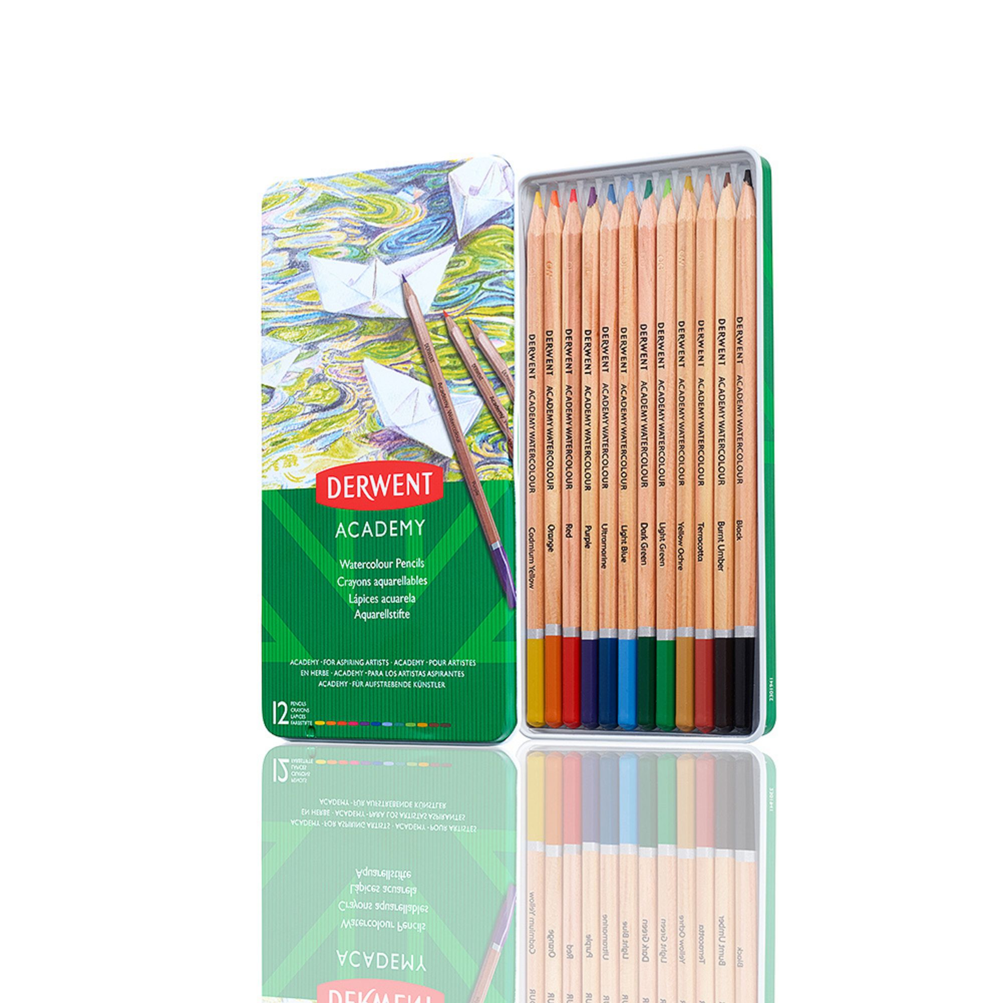Derwent 2301941 Academy Watercolor Pencils
