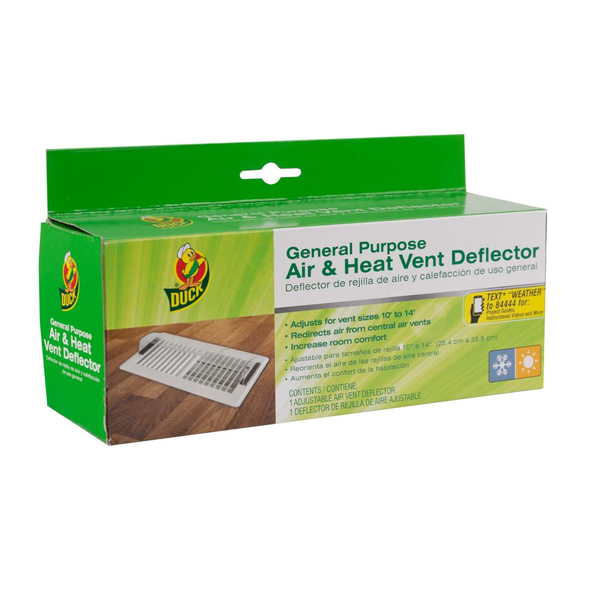 Duck Brand AHVD Air &amp; Heat Vent Deflector