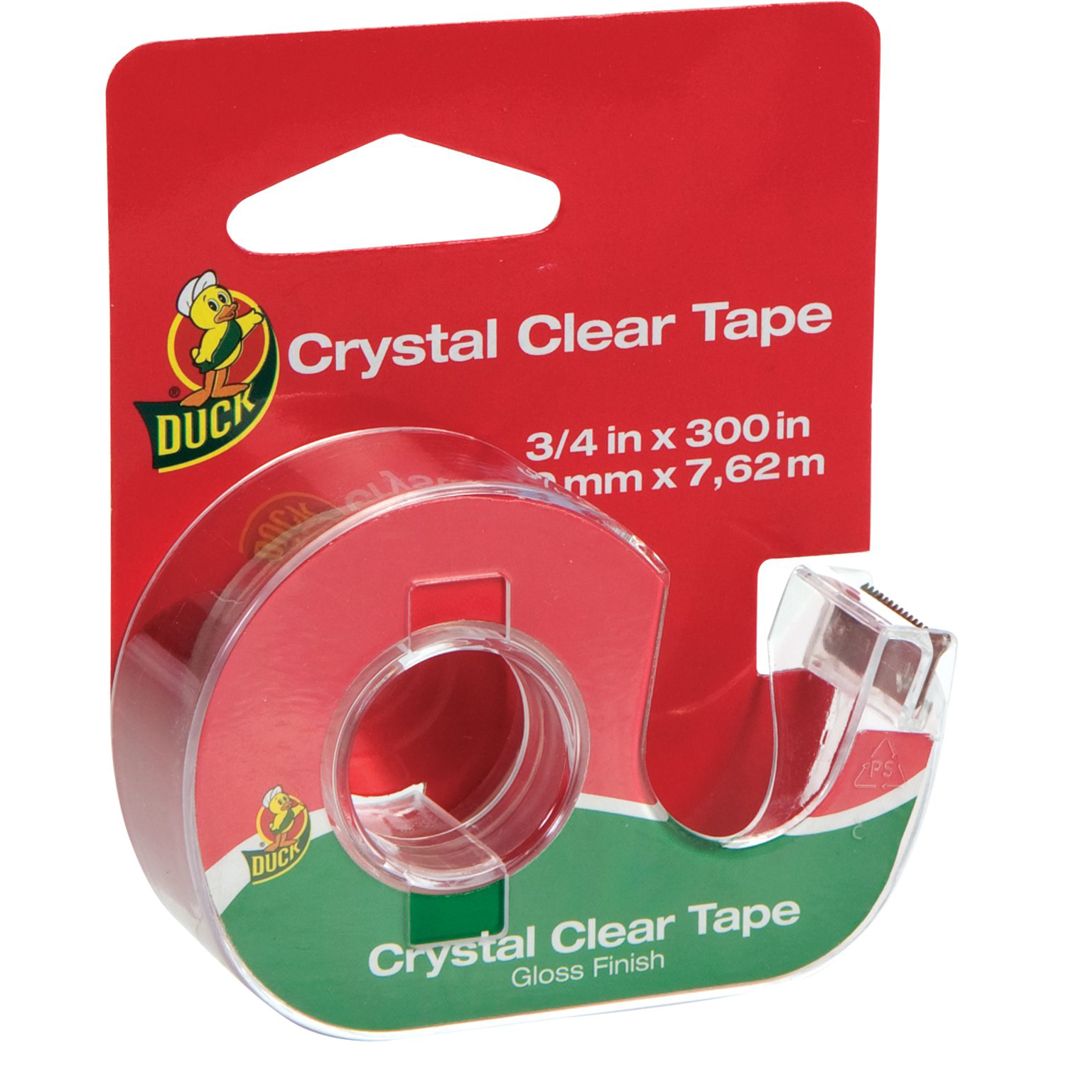 Duck Brand Crystal Clear Gloss-Finish Tape