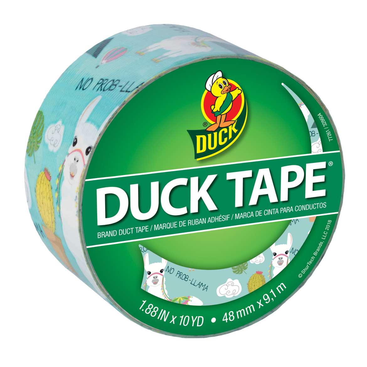 Dill With It Single Roll 1.88 Inches x 10 Yards Duck Brand 282016 Printed Duct Tape