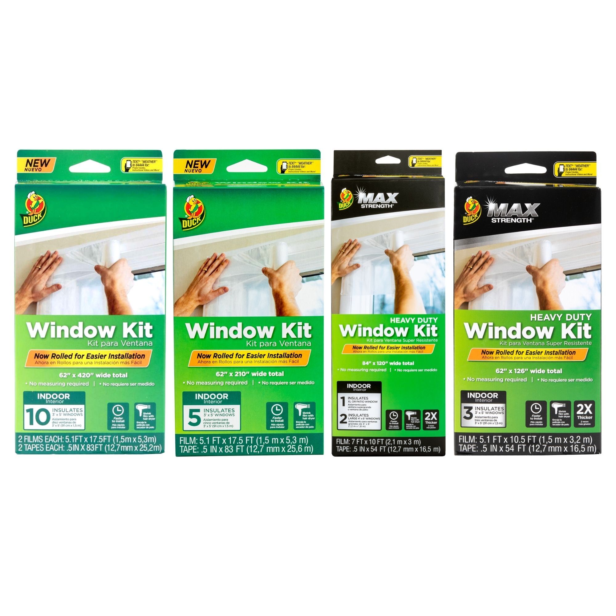 Window Film Duck Brand Window Insulation Kits Several kits to choose from 