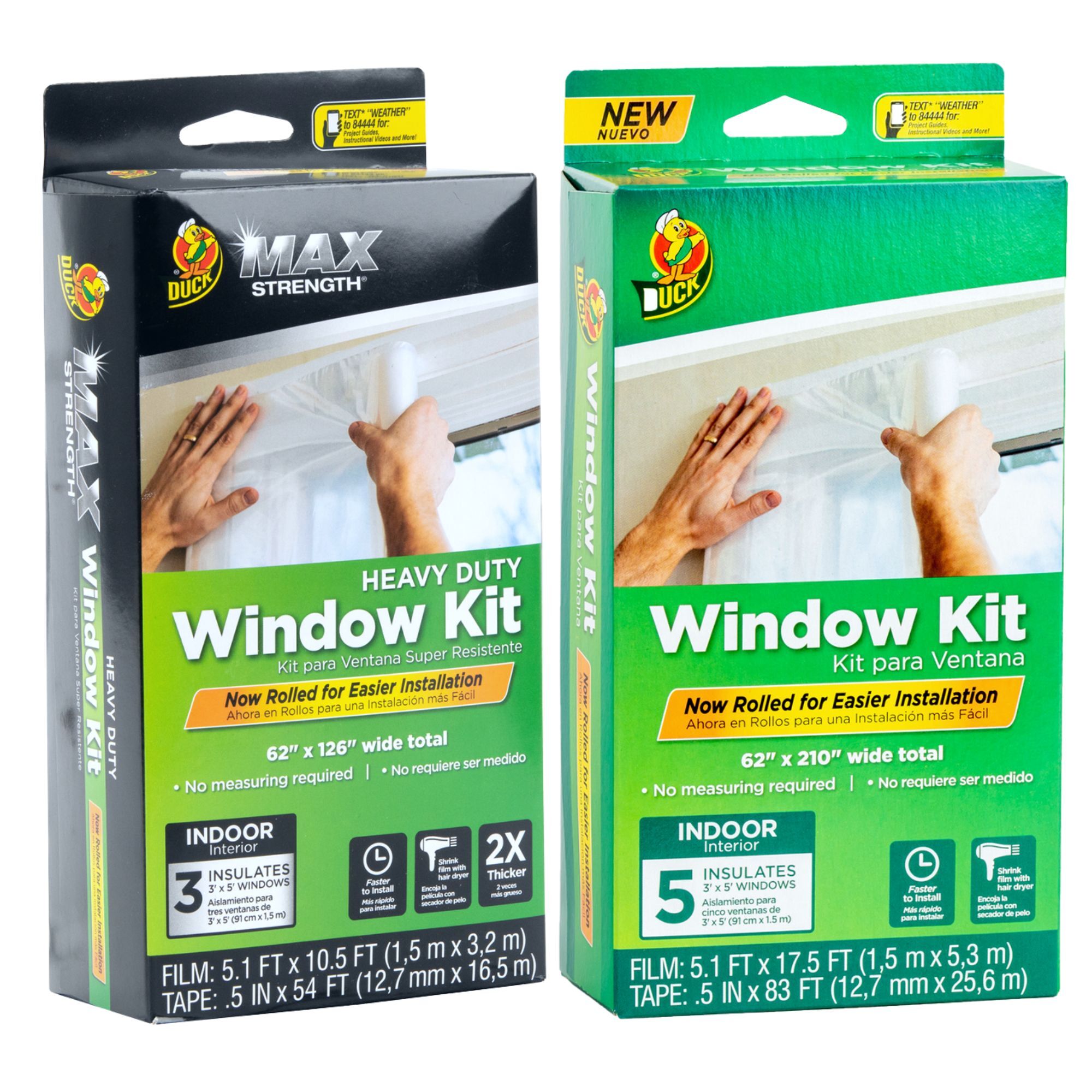 Duck Brand ROWK Rolled Window Insulation Kit