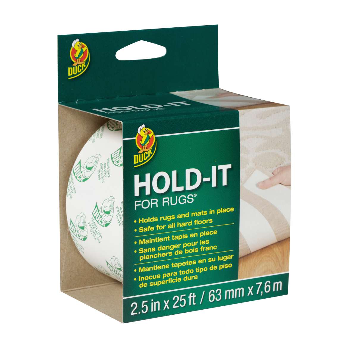 Duck Brand Hold-It For Rugs Adhesive Latex Foam