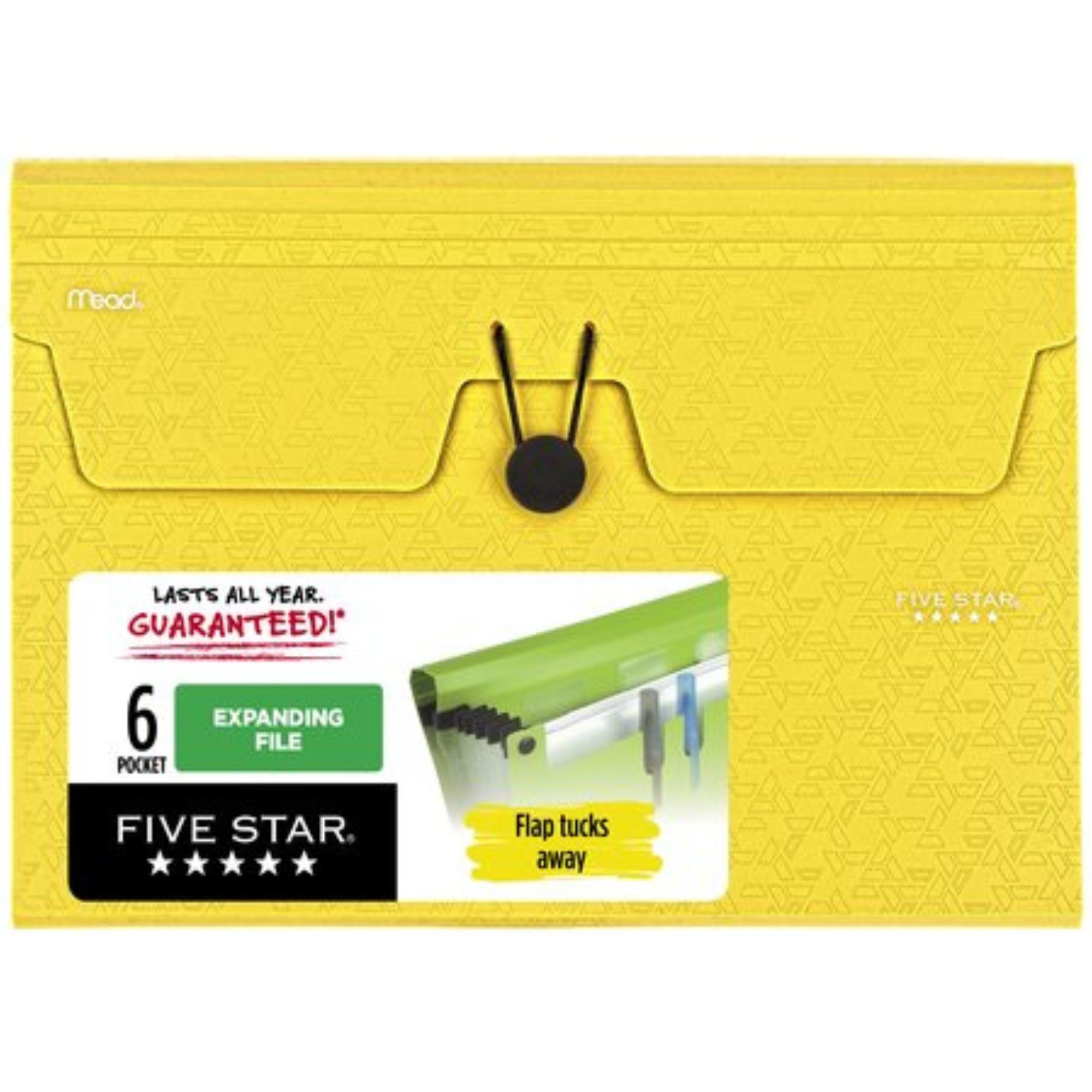 Five Star 6-Pocket Expanding File