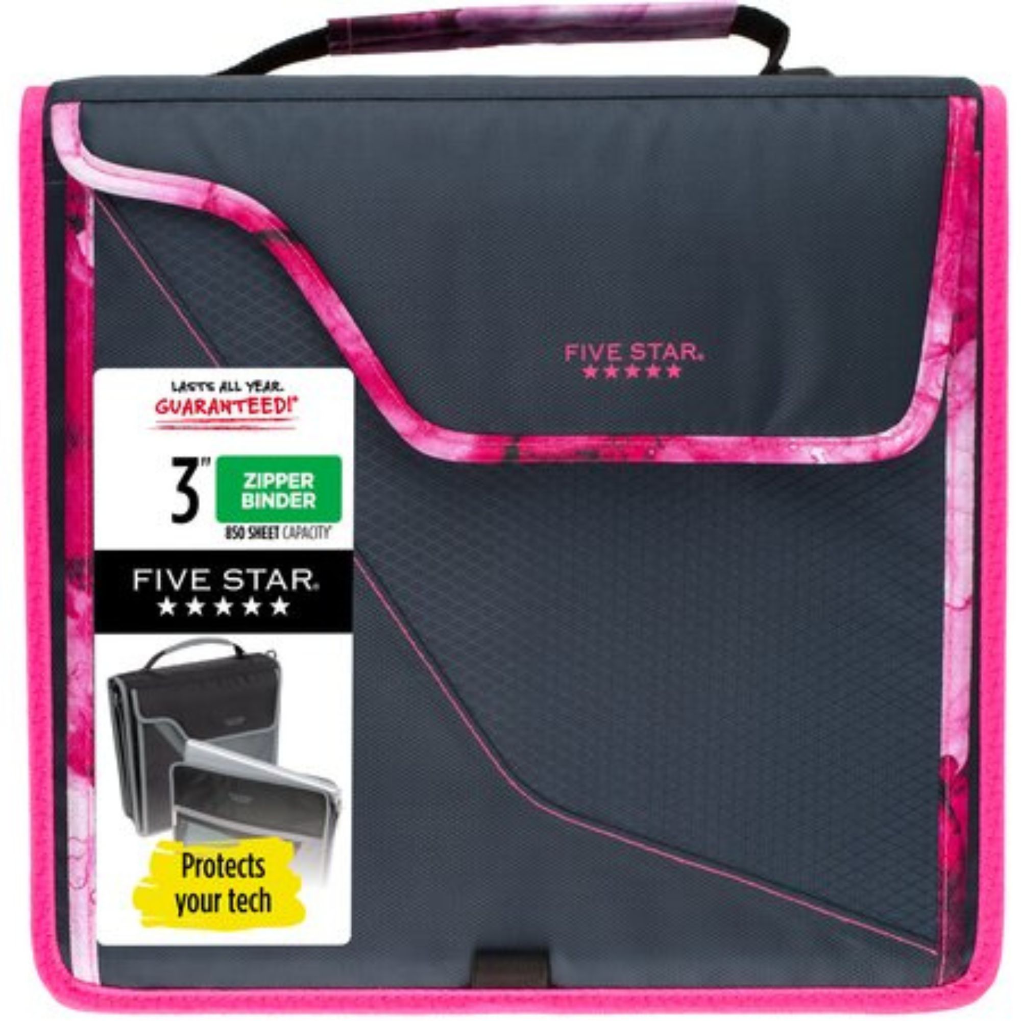 Five Star Zipper Binder &amp; Removable Padded Case
