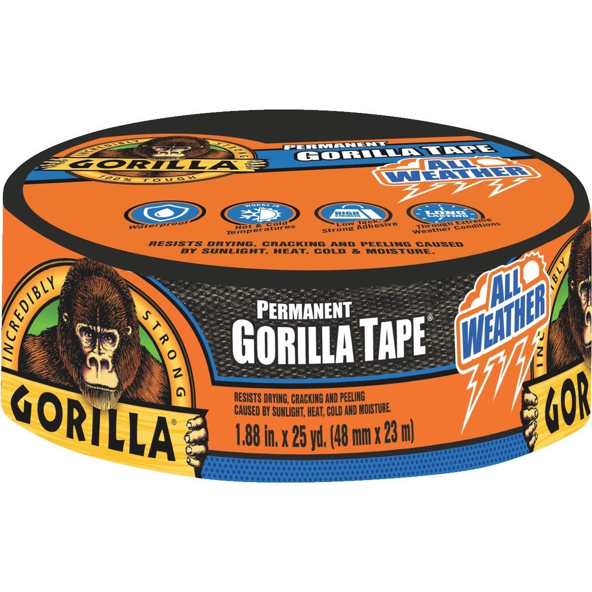Gorilla All Weather Butyl Rubber Tape