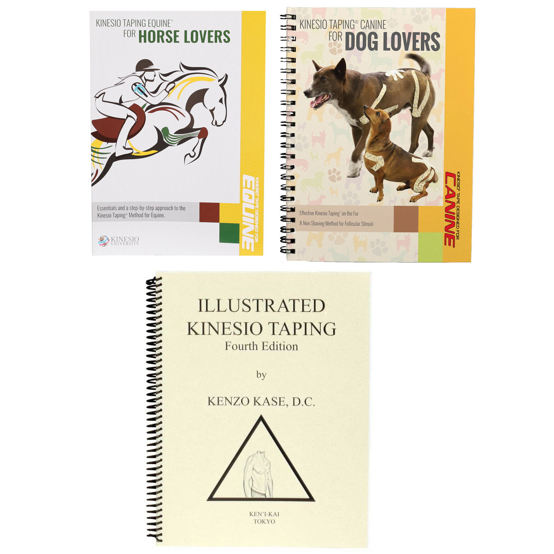Kinesio BK Books &amp; Taping Manuals