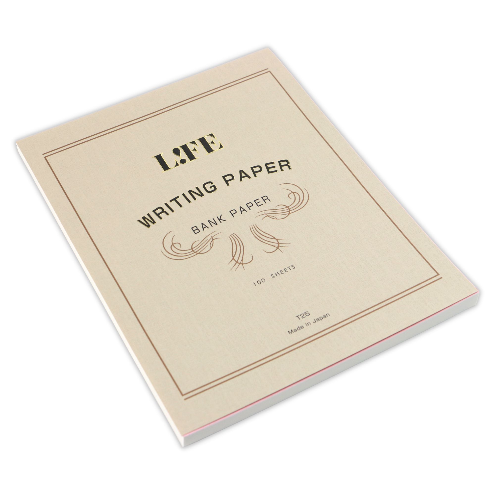 Life Letter Plain Paper Pads