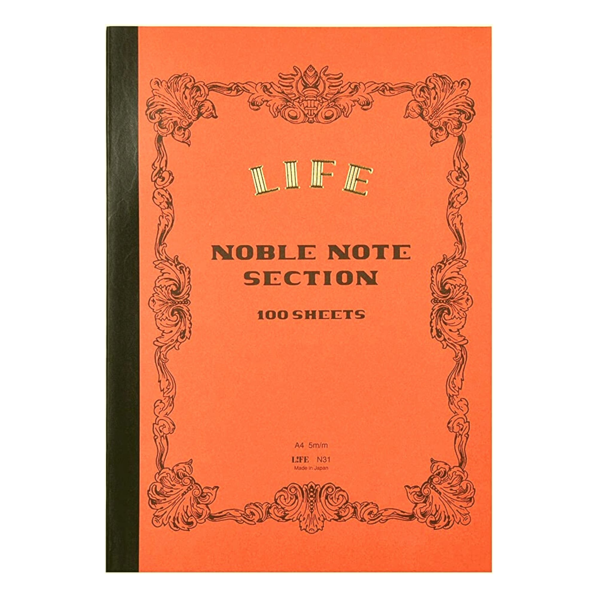 Life Noble Note Section Notebooks [Bound On Side]