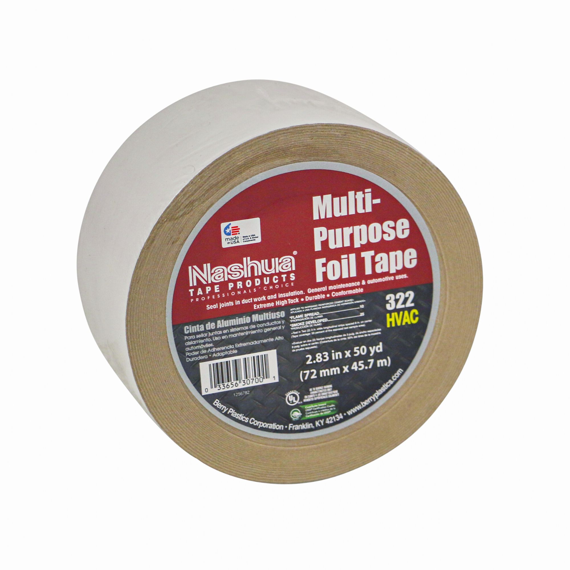 Nashua General Purpose Foil Tape - 2 mil Linered [Overstock] (322)