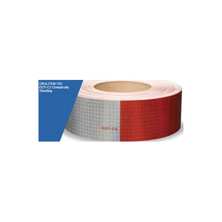 Oralite Diamond Microprismatic Conspicuity Tape [DOT-C2 10 yr.] (V82)
