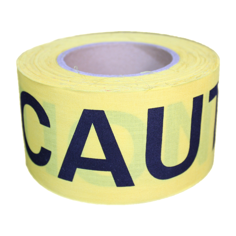 Presco Repulpable Barricade Printed Barrier Tape [6 mil thick]