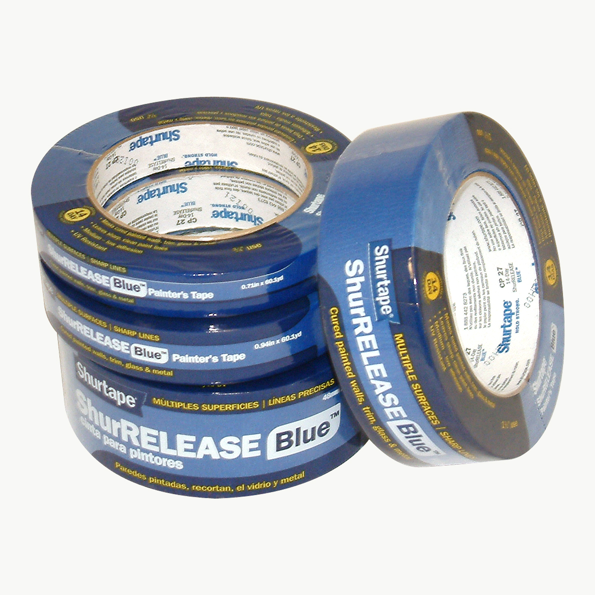 x 55M BLUE 14 DAY PAINTERS TAPE 96 MM WIDE DOUBLE WIDTH 180 FT 
