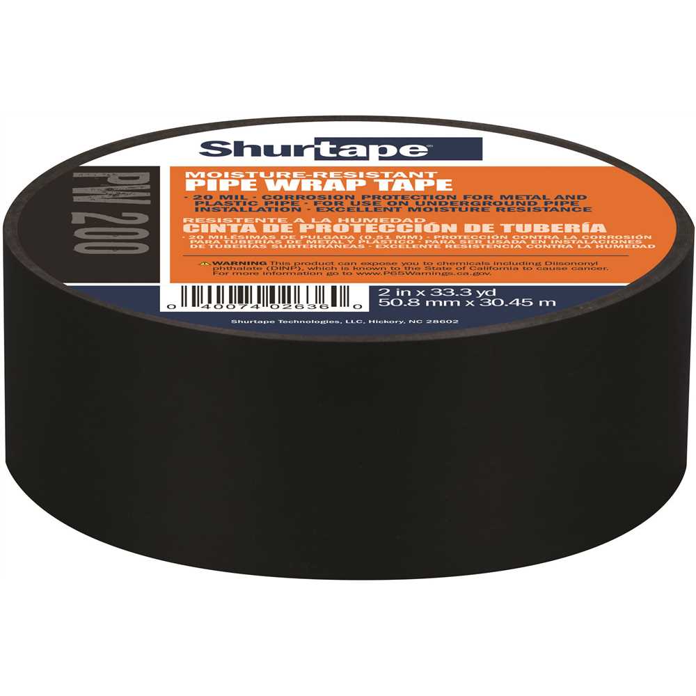 Shurtape Corrosion Protection Pipe Wrap Tape (PW-200)