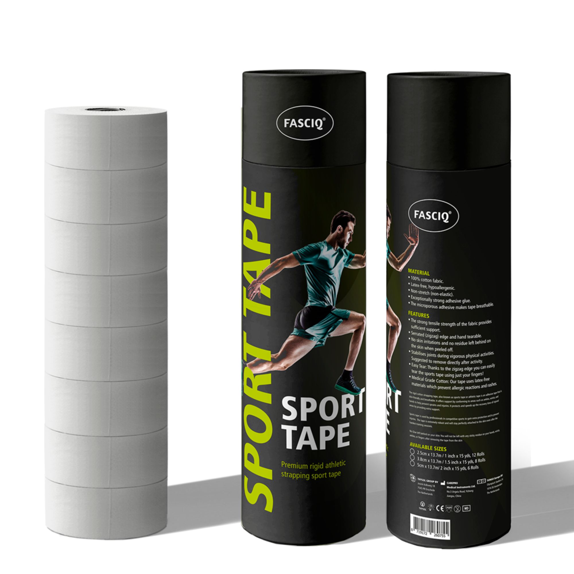 FASCIQ Rigid Sport Strapping Tape
