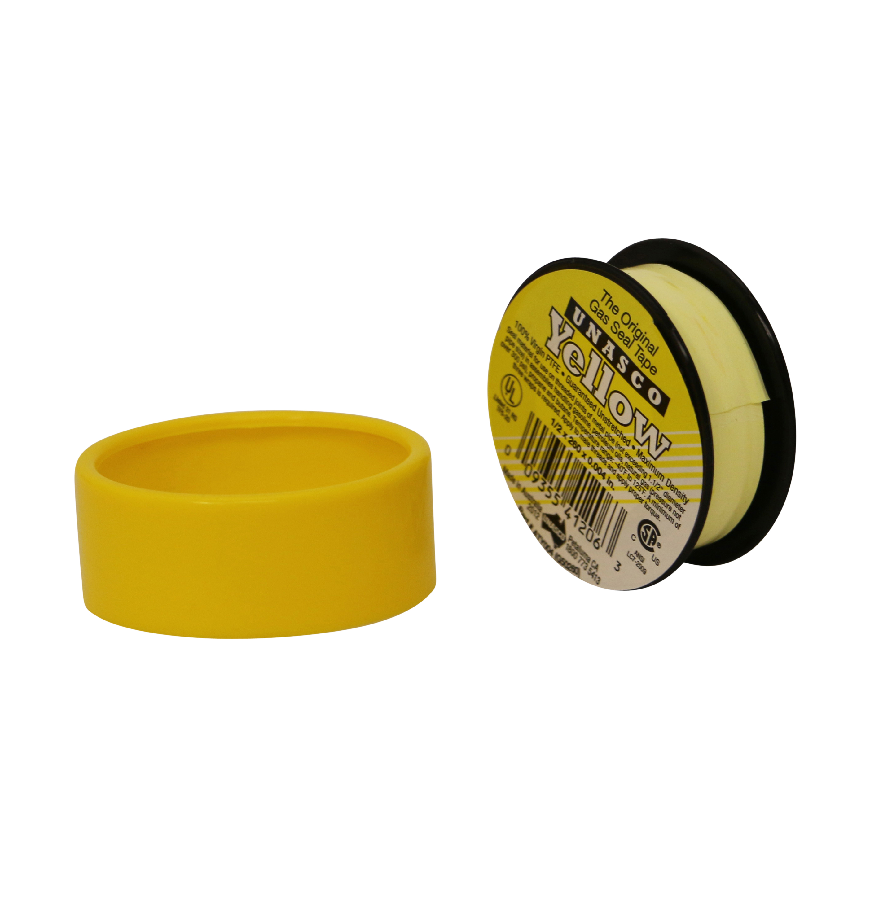 Unasco Gas Seal Thread Seal Tape (Yellow)